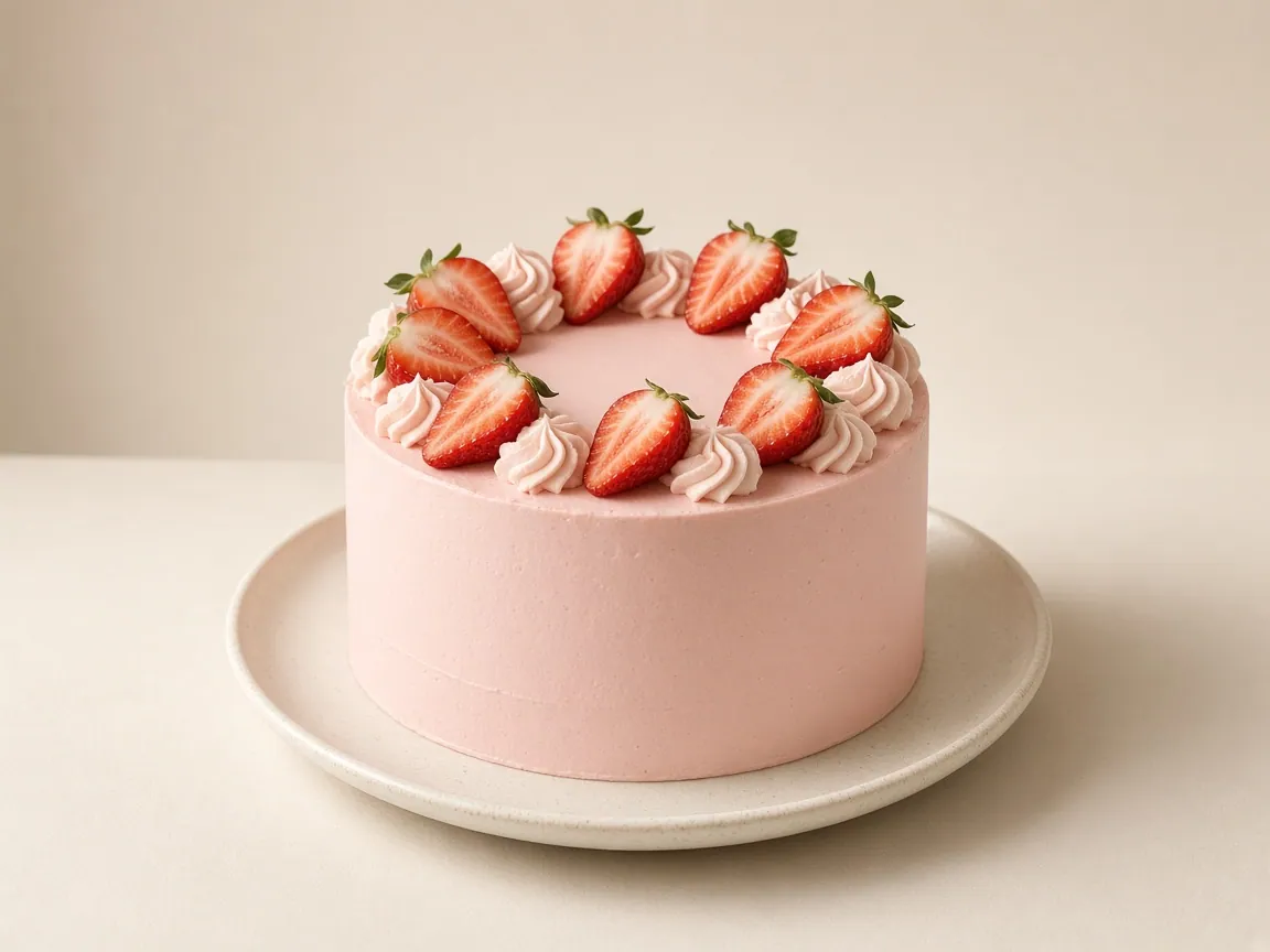 Strawberry Fraisier Bento